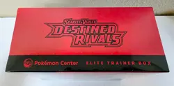 Pokemon TCG Destined Rivals Pokemon Center Elite Trainer Box ETB - Sealed - Image 3