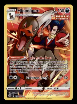 Houndoom TG10/TG30 Holo Brilliant Stars Trainer Gallery Pokemon NM - Image 1