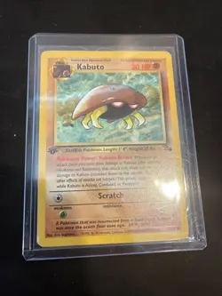 Kabuto 1st Edition Pokemon TCG - Image 1