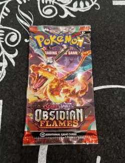 Pokemon TCG: Obsidian Flames Booster Pack English Sealed - Image 1