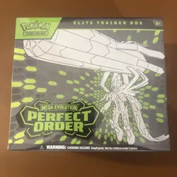 Pokemon TCG: Mega Evolution—Perfect Order Elite Trainer Box - ETB - Brand New! - Image 1