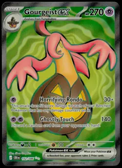 Gourgeist ex 102/086 Ultra Rare Chaos Rising Pokemon NM - Image 1