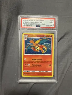 2023 Pokemon SWSH Black Star Promo #075 Special Delivery Charizard Holo PSA 9 - Image 1