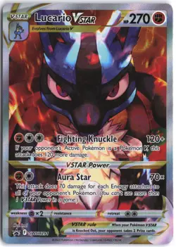 Lucario VSTAR SWSH291 Holo Promo Sword & Shield Promo Pokemon NM - Image 1