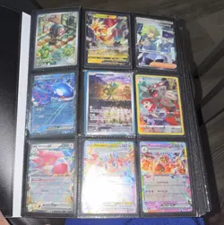 Pokemon TCG Scarlet & Violet/151 Holo/Foil Lot of 9 Kyogre ex Lechonk V - Image 1