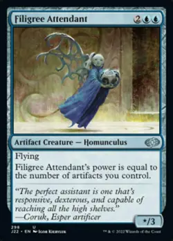 Filigree Attendant - Jumpstart 2022 #298 MTG Magic The Gathering - Image 1