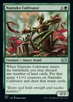 Nantuko Cultivator - Jumpstart 2022 #694 MTG Magic The Gathering - Image 1