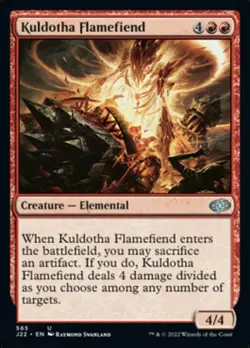 Kuldotha Flamefiend - Jumpstart 2022 #565 MTG Magic The Gathering - Image 1