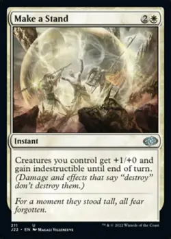 Make a Stand - Jumpstart 2022 #211 MTG Magic The Gathering - Image 1