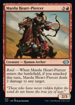 Mardu Heart-Piercer - Jumpstart 2022 #572 MTG Magic The Gathering - Image 1