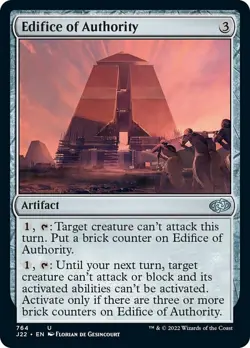 Edifice of Authority - Jumpstart 2022 #764 MTG Magic The Gathering - Image 1