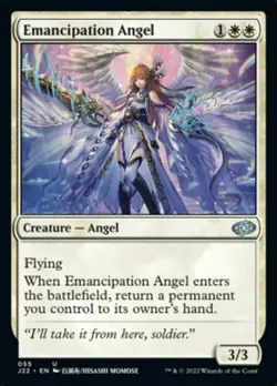 Emancipation Angel - Jumpstart 2022 #55 MTG Magic The Gathering - Image 1