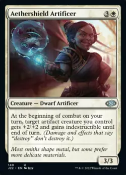 Aethershield Artificer - Jumpstart 2022 #140 MTG Magic The Gathering - Image 1