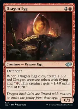 Dragon Egg - Jumpstart 2022 #522 MTG Magic The Gathering - Image 1