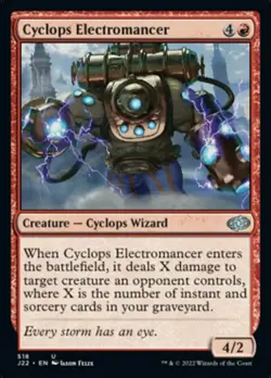 Cyclops Electromancer - Jumpstart 2022 #518 MTG Magic The Gathering - Image 1