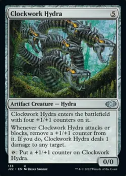 Clockwork Hydra - Jumpstart 2022 #135 MTG Magic The Gathering - Image 1