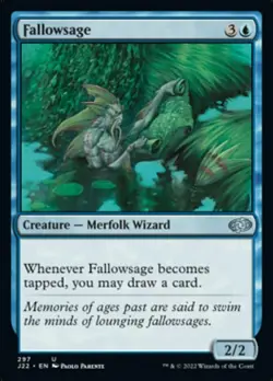Fallowsage - Jumpstart 2022 #297 MTG Magic The Gathering - Image 1