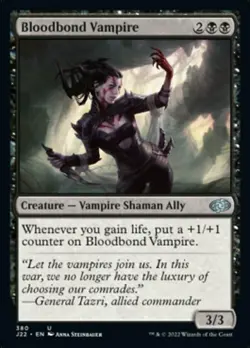 Bloodbond Vampire - Jumpstart 2022 #380 MTG Magic The Gathering - Image 1