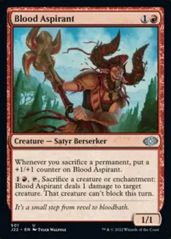 Blood Aspirant - Jumpstart 2022 #501 MTG Magic The Gathering - Image 1