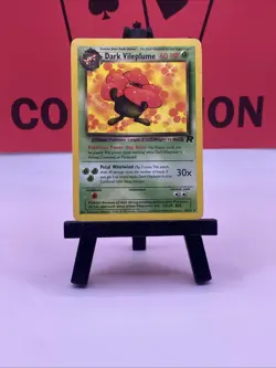 Dark Vileplume 30/82 Team Rocket WOTC Pokemon TCG Regular Rare 1999 MP - Image 2