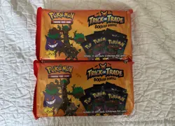 Set Of 2 Pokemon TCG Halloween Trick or Trade Booster Bundle 35 Pack New Sealed - Image 1