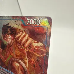 One Piece Monkey D. Luffy OP02-062 Alt Art SR Paramount War English Foil Card - Image 2