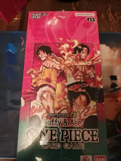 ONE PIECE ENGLISH TCG: (ST-30) Starter Deck EX: Luffy & Ace - Image 1