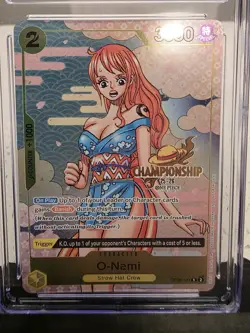 O-Nami OP06-101 Championship 25-26 Event Pack Promo ENG CGC 9 - Image 3
