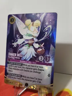 Tinker Bell - Snowflake Collector (Store Championship) 34 Disney Lorcana... - Image 2