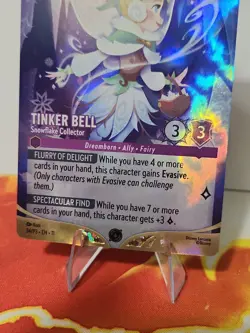 Tinker Bell - Snowflake Collector (Store Championship) 34 Disney Lorcana... - Image 3