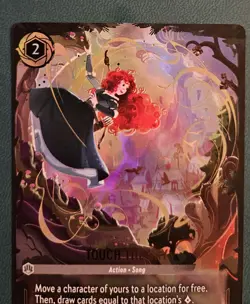 Disney Lorcana - "Touch the Sky" (ENCHANTED RARE) Wilds Unknown Merida 240/204 - Image 5