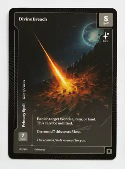 Wonders Of The First Existence - Divine Breach - Rare #163 - Image 1