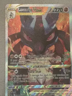 Lucario VSTAR SWSH291 SWSH: Sword & Shield Promo Cards Holo - Image 2