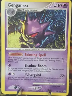 Gengar 18/100 Stormfront Pokemon Card Non Holo Lp Nm - Image 1