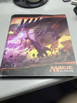 2015 Khans MTG Magic The Gathering 20 Page Card Binder 9 Pockets Per Page - Image 1