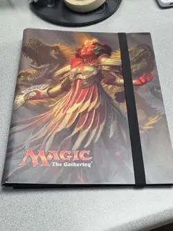 2018 RIX MTG Magic The Gathering 20 Page Card Binder 9 Pockets Per Page - Image 1