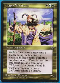 Angus Mackenzie Legends (ITALIAN) NM (Reserved List MTG Card) (491989) ABUGames - Image 1
