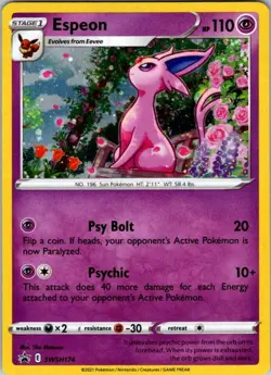 Espeon - Promo SWSH: Sword & Shield Promo Cards SWSH174 NM - Image 1