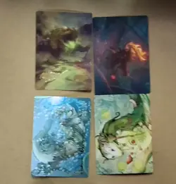 MTG Bloomburrow Art Series Lot 12 Cards 2 Gold Stamped Signature Pack Fresh - Image 3