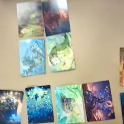 MTG Bloomburrow Art Series Lot 12 Cards 2 Gold Stamped Signature Pack Fresh - Image 5
