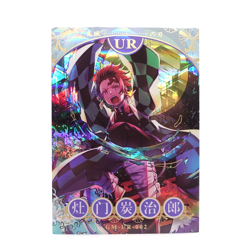 Demon Slayer UR Tanjiro Kamado UR Holo Foil Anime Collectible Trading Card - Image 1
