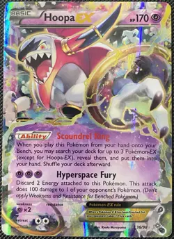 Hoopa EX 36/98 XY - Ancient Origins Holo - Pokemon Card - Image 1