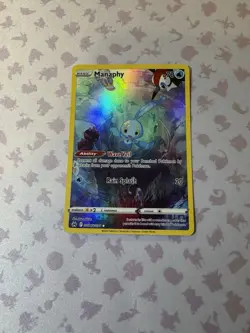 Pokemon Manaphy GG06/GG70 Crown Zenith Illustration Rare Card Holo NM - Image 1