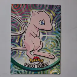 2000 Pokemon TV Animation Edition Series 3 Mew Card #151 - Image 1