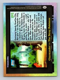 EP11 Charmander - The Stray Pokemon #133 Topps Trading Cards Series 2 Pokemon NM - Image 2