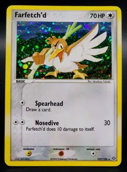 Pokemon Card - Farfetch'd (Secret Rare) Emerald 107/106 Secret Rare - Image 1