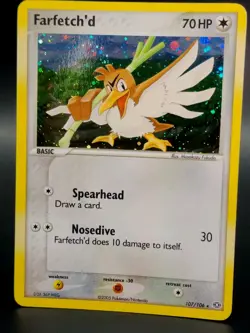 Pokemon Card - Farfetch'd (Secret Rare) Emerald 107/106 Secret Rare - Image 4