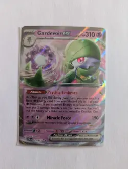 Pokemon Card Gardevoir ex 029/091 Double Rare Paldean Fates Near Mint - Image 1