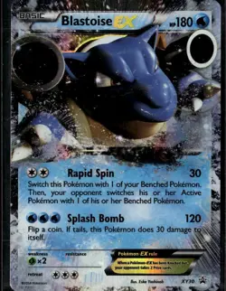 Blastoise EX Promo XY Promos XY30 Water Holo Pokemon Card - Image 1