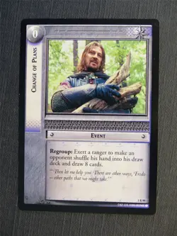 Change of Plans 1 R 99 - LotR Cards #64S - Image 1